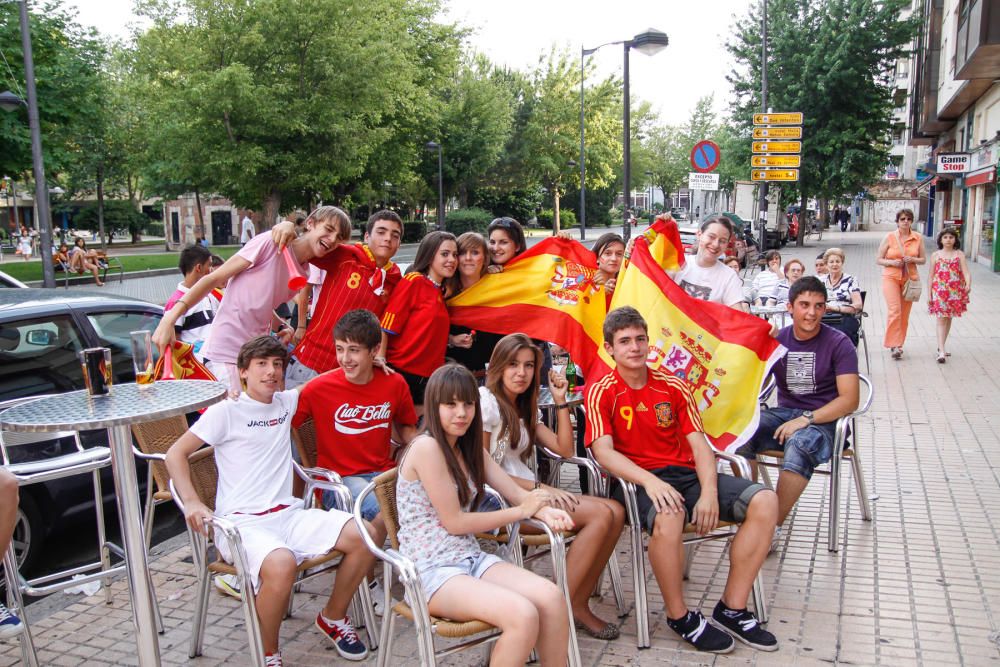 Así se vivió la final de España en el Mundial 2010