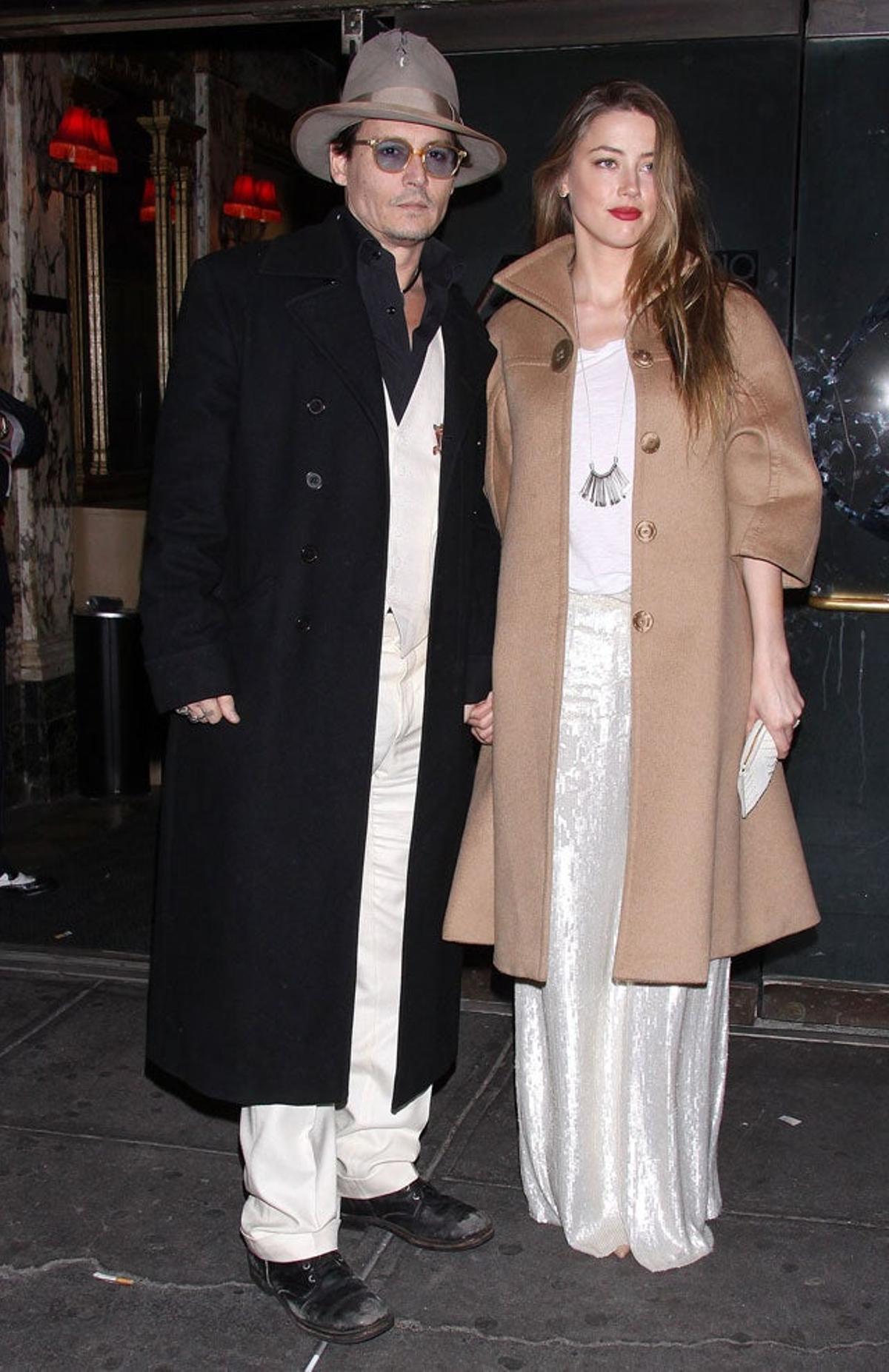 Johnny Depp y Amber Heard