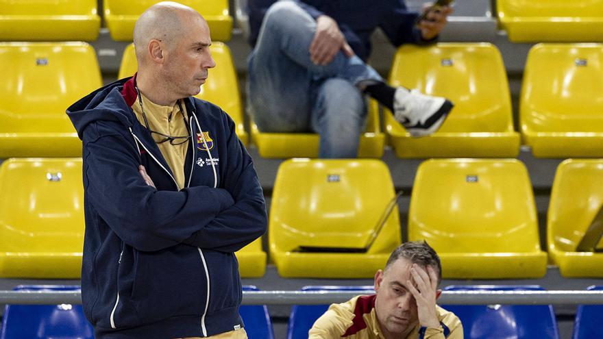 Joan Peñarroya y Jabari Parker analizan el partido en la previa ante el París Basketball