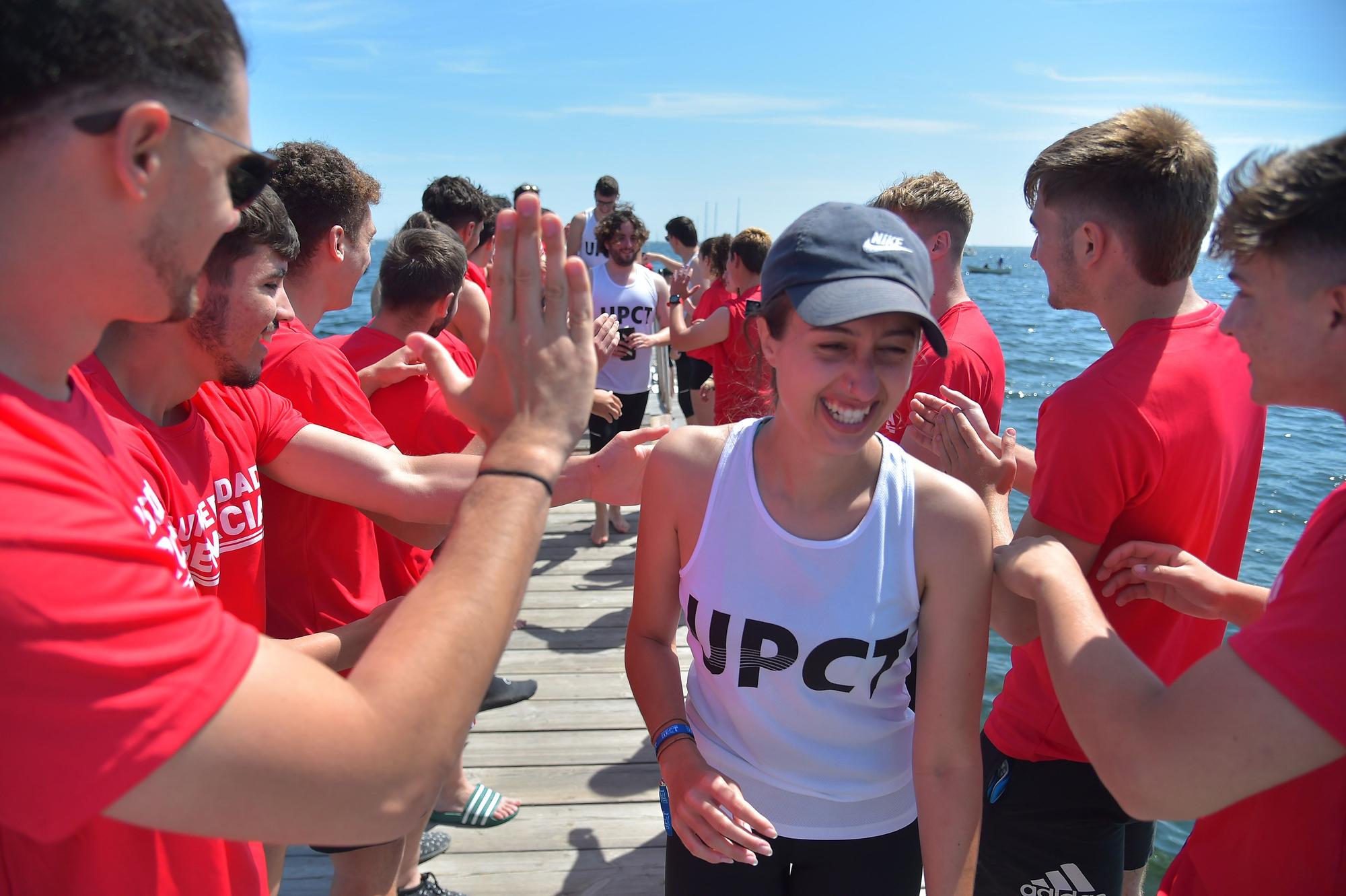 Así ha sido el campeonato de piragüismo Interuniversidad Playa Barnuevo en San Pedro