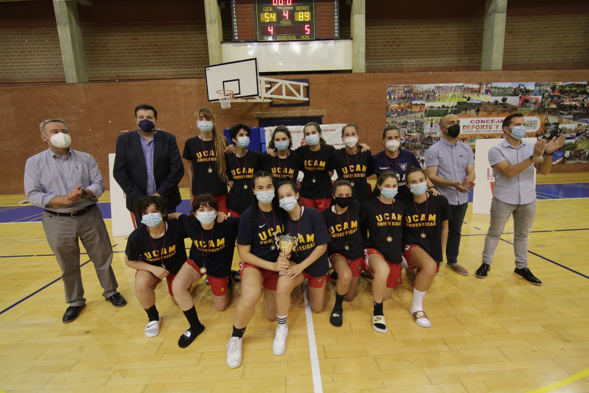 Final cadete de baloncesto femenino