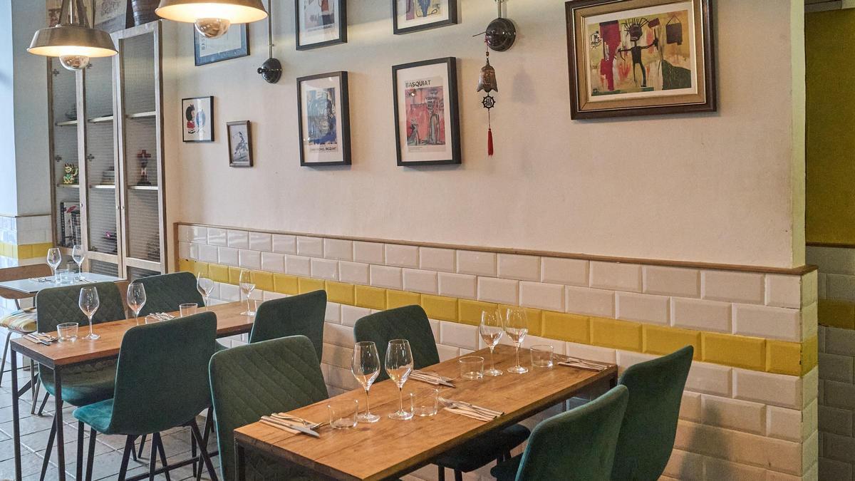 La sala del restaurante Mama Gorda.