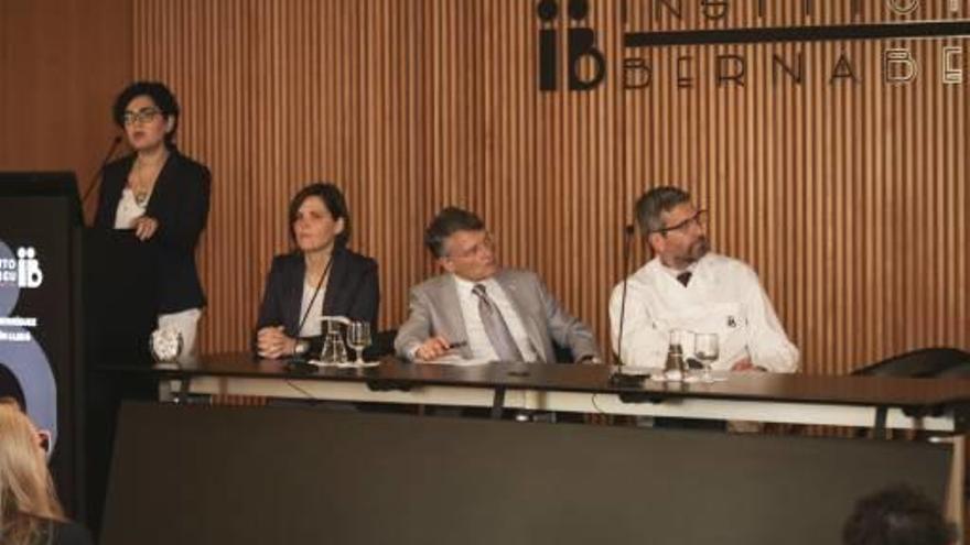 Un momento del congreso en el Instituto Bernabeu.