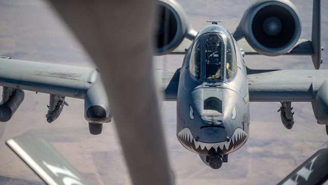 Un avión de combate de Estados Unidos, en una imagen de archivo.