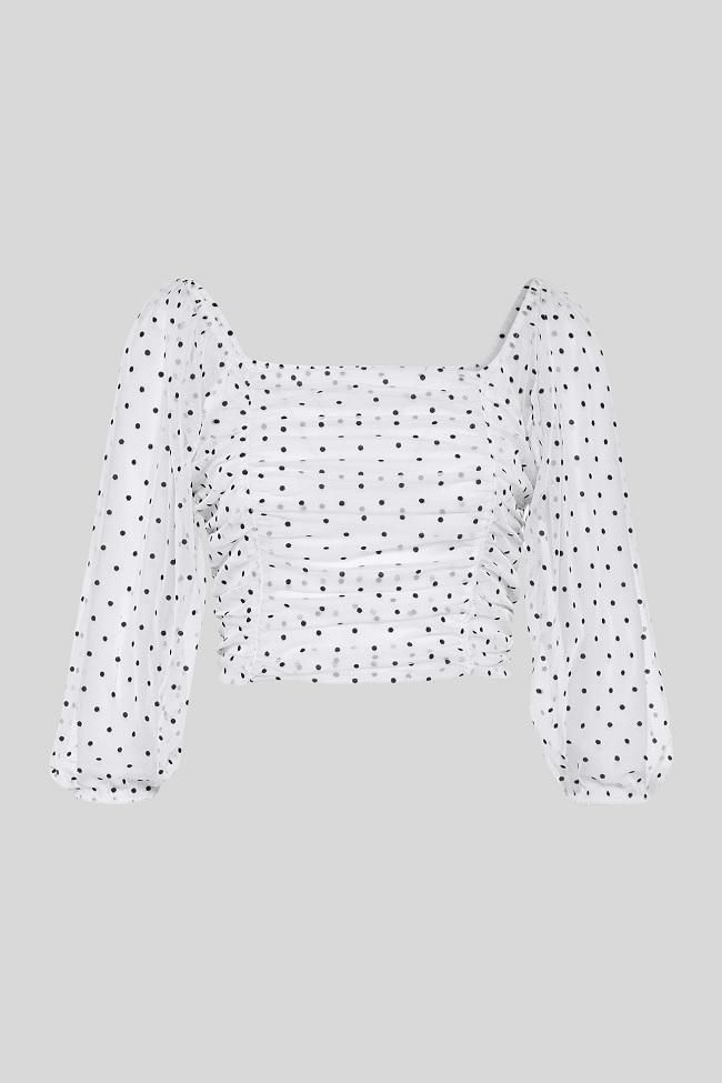 La blusa 'cropped'