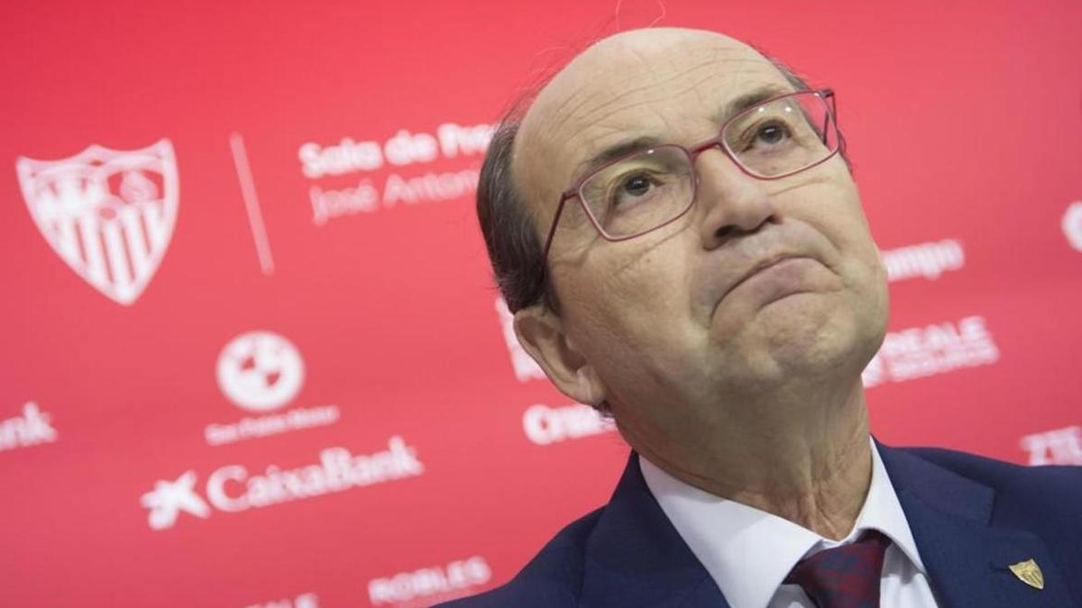 José Castro, presidente del Sevilla.