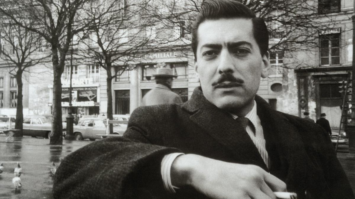 Mario Vargas Llosa, en París, en 1961