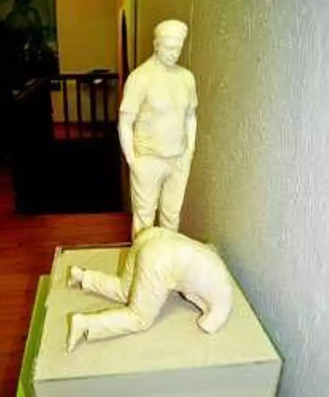 Padre e hijo ganan el premio de escultura de Caja de Extremadura