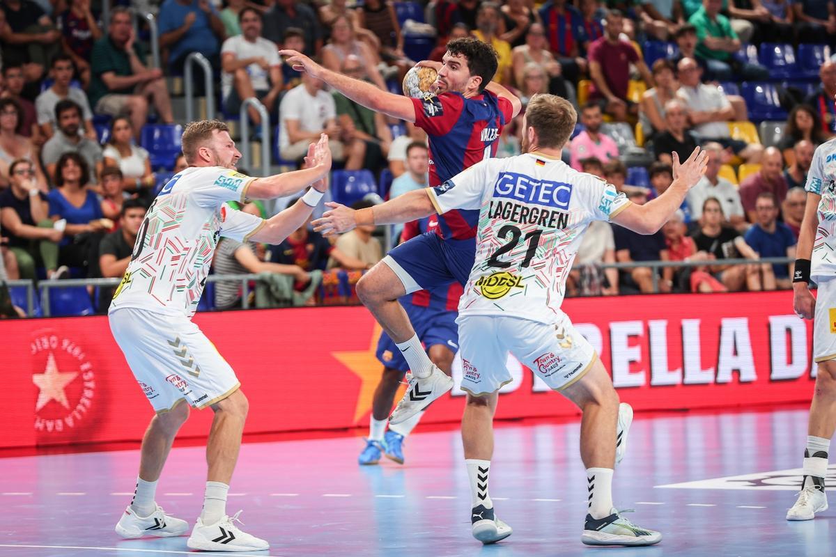 Las mejores imágenes del Barça - Magdeburgo