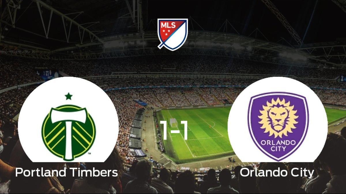 El Portland Timbers y el Orlando City se repartieron los puntos tras un empate a 1