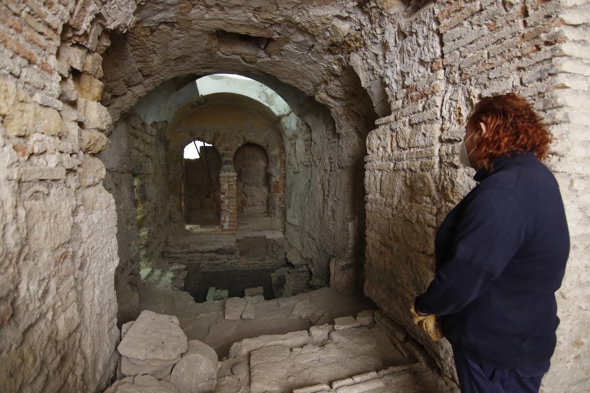 Baños árabes califales del barrio de San Pedro.