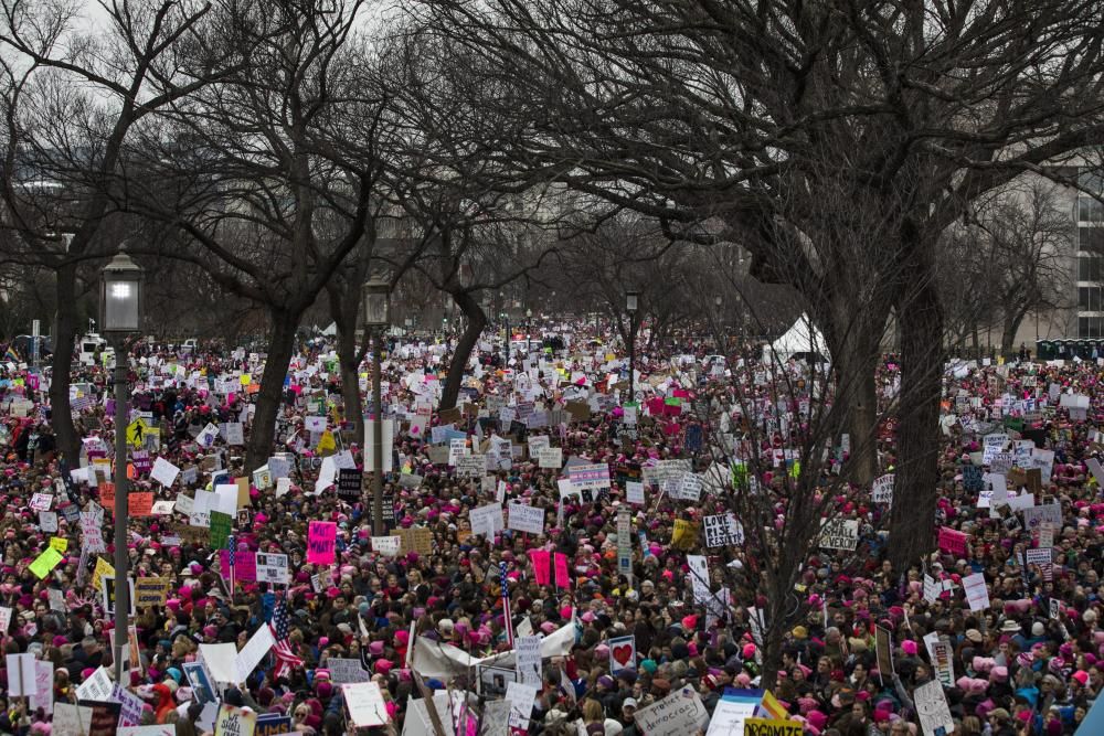 ''Marcha de las Mujeres'' contra Trump en Washington