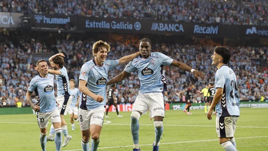 dos: el Celta vence al Sevilla y se clasifica para la Europa League