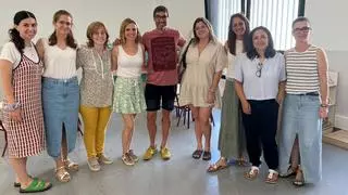 El colegio Mediterrània de Xàbia equipa el patio de un colegio de Massanasa destrozado por la dana