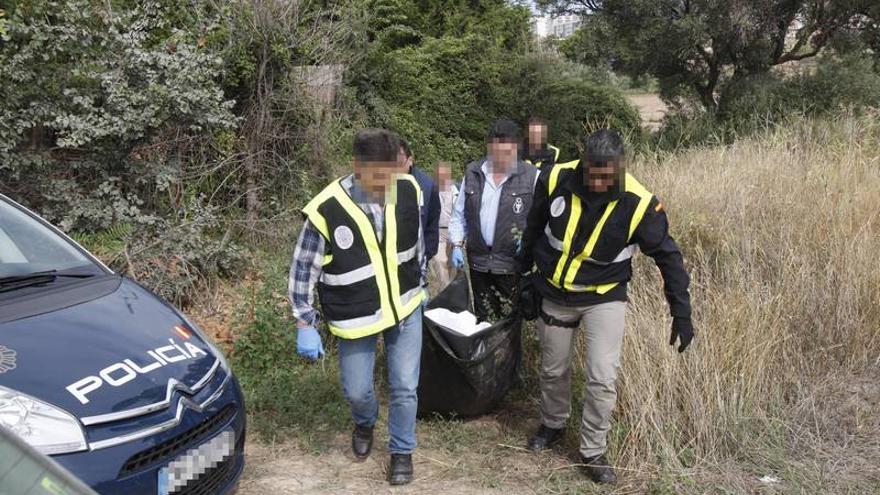 Una pareja halla un esqueleto humano en el paraje de Fuente de la Junquera