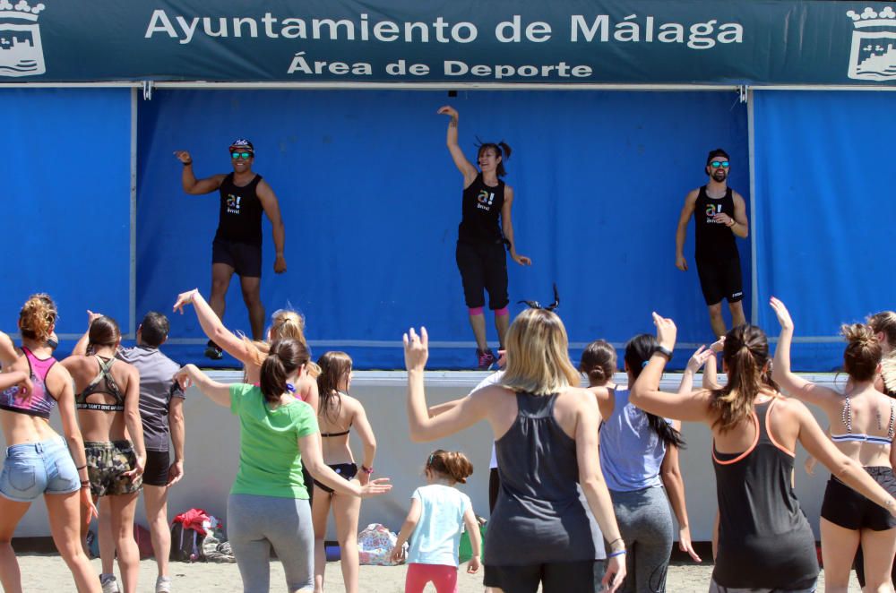 Búscate en las fotos de la VI Fiesta del Deporte de Málaga