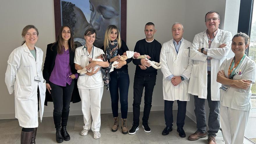 Nuevos trillizos en el hospital Álvaro Cunqueiro