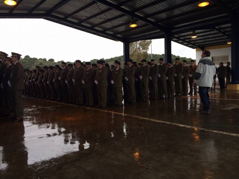 FOTOGALERÍA Funeral por el cabo fallecido en Líbano en la base de Cerro Muriano