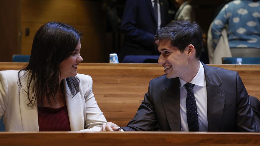 Sandra Gómez y Borja Sanjuán en una imagen de archivo