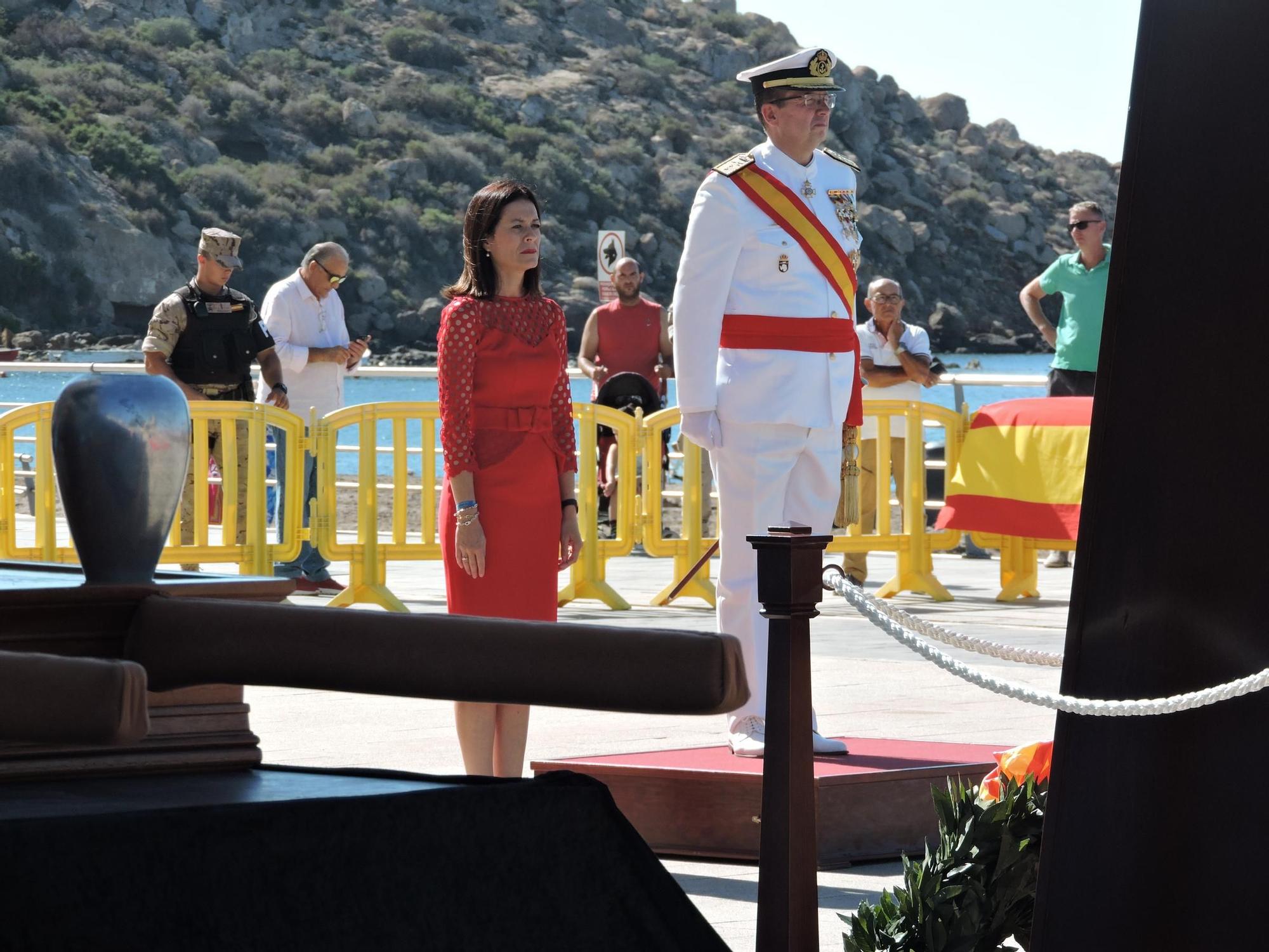 Jura de Bandera para personal civil en Águilas