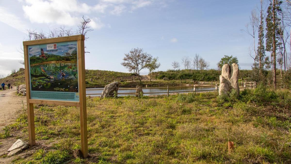 Vista del Monte dos Pozos. // Camiño a Camiño