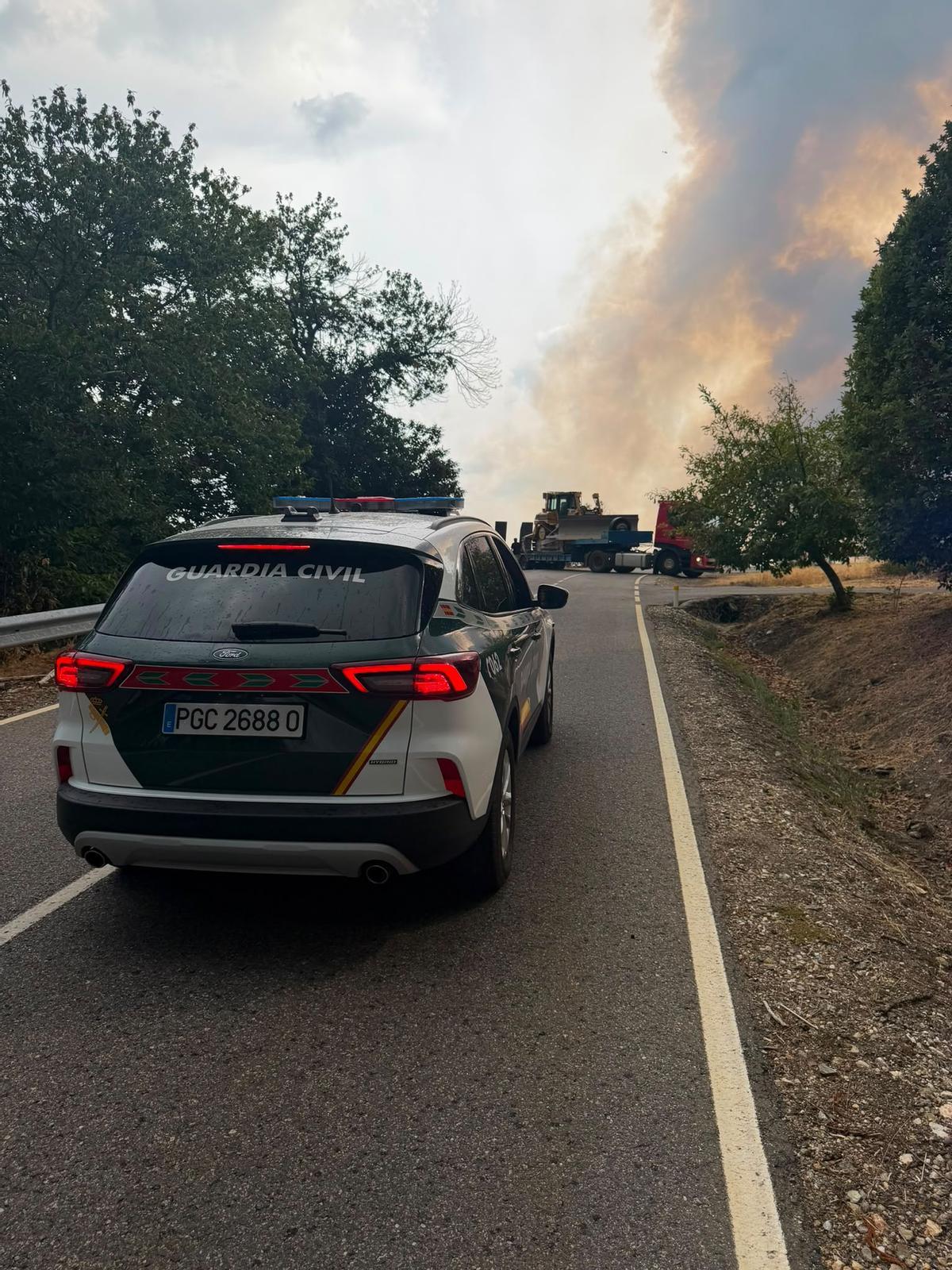 Incendio en Hermisende