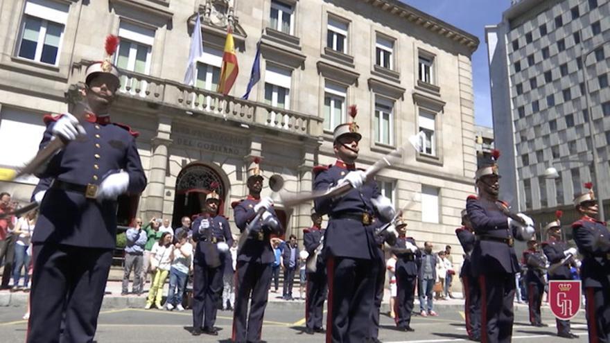 Vídeo del ejercicio que la Guardia Real llevó a cabo en la provincia de Ourense