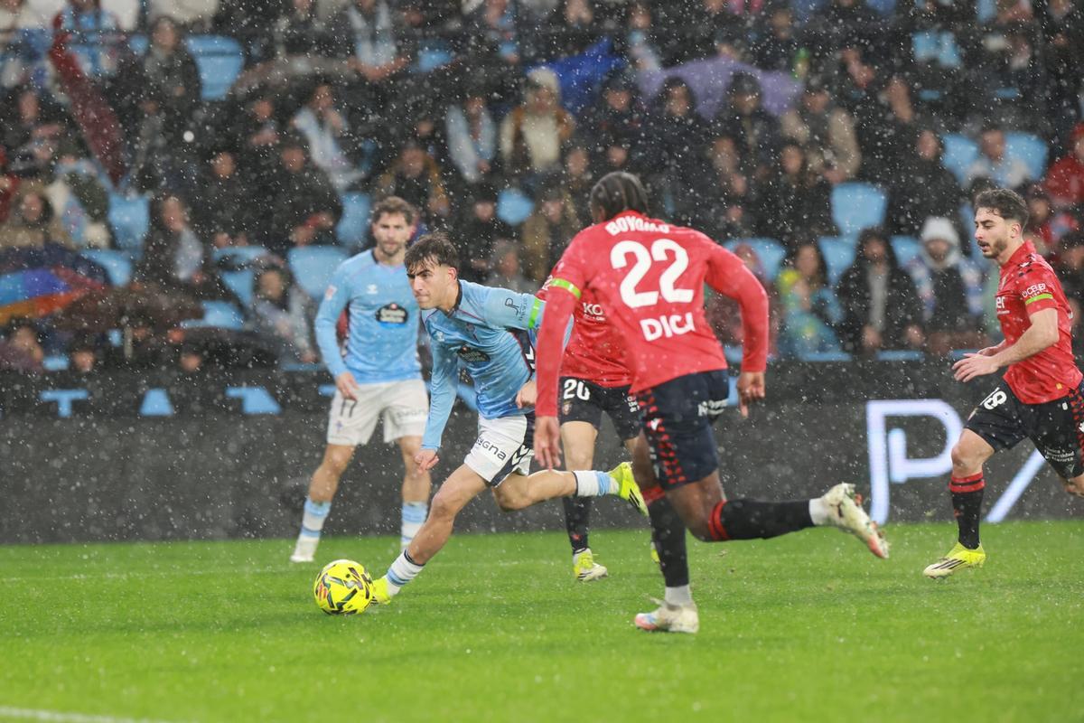 El Celta - Osasuna de la jornada 23 de LaLiga, en imágenes