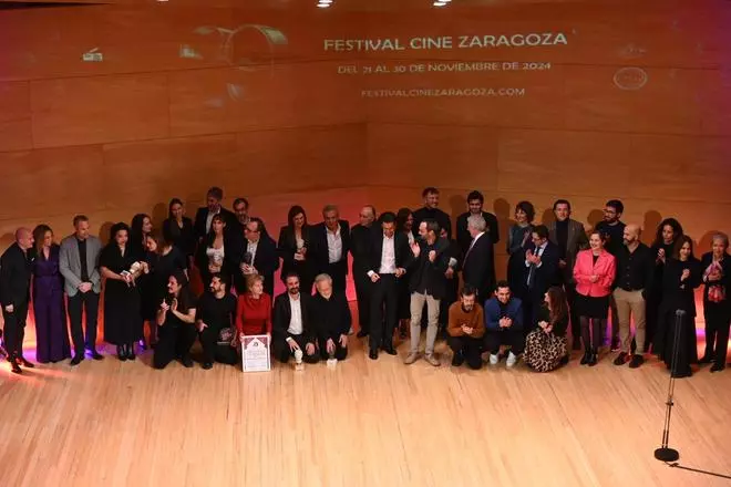 En imágenes | Gala de clausura del Festival de cine de Zaragoza