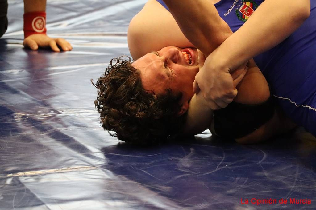 Los deportistas murcianos en el Campeonato de España de lucha