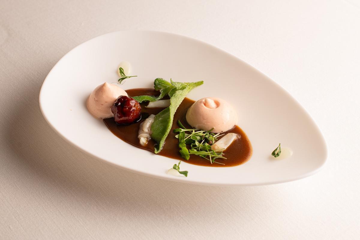 Uno de los platos de Aquiara.