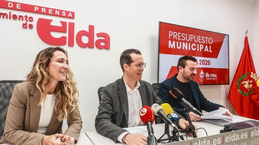 uentas de Elda para 2026: crecen en un 8 % e inyectan más dinero para Servicios Sociales y el tejido productivo