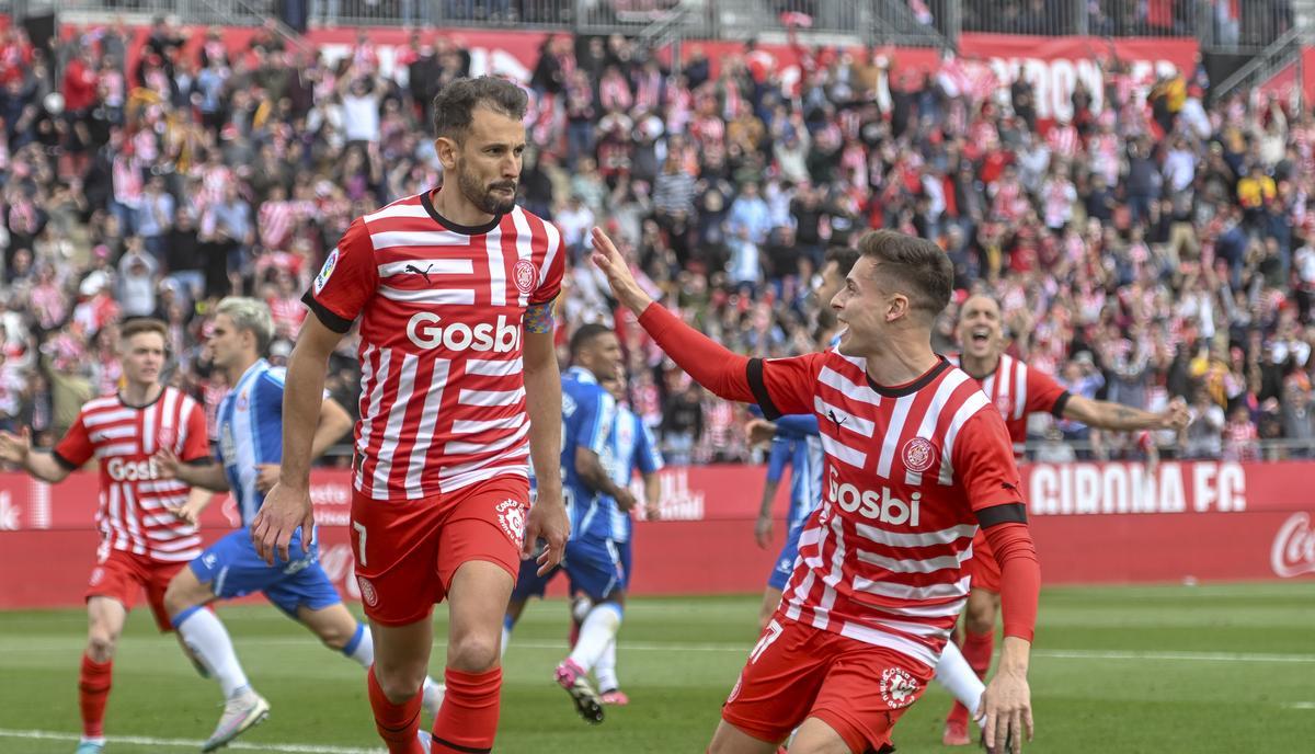 Girona - Espanyol: Stuani decide con un penalti polémico