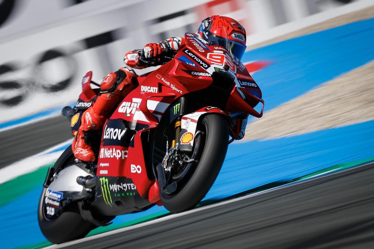 Márquez, en Assen