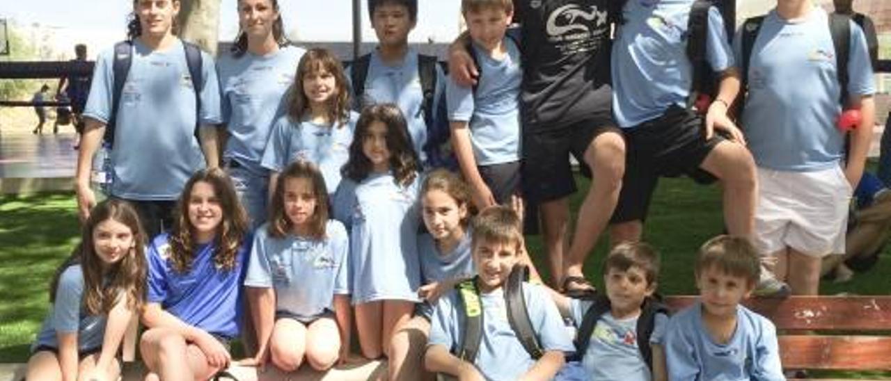 El Club Natació Xàtiva logra siete medallas en el VIII Trofeo José Mª Ángel Pitet de Gandia