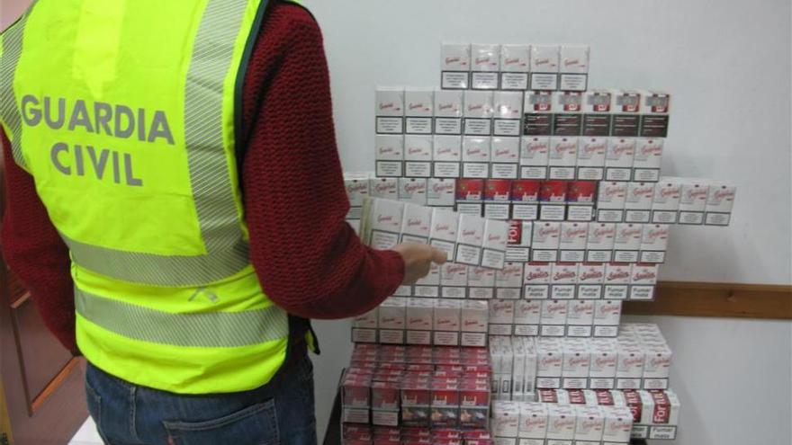 Aprehendidas 469 cajetillas de tabaco de contrabando en Palma del Río