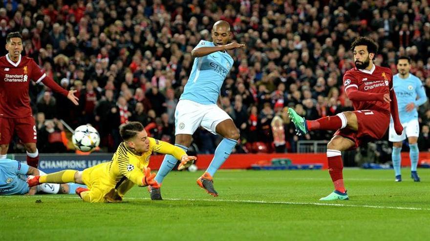 El Liverpool deja encarrilado su pase a semifinales tras golear 3-0 al City