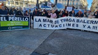 La costa valenciana pide en Madrid soluciones definitivas para regenerar sus playas