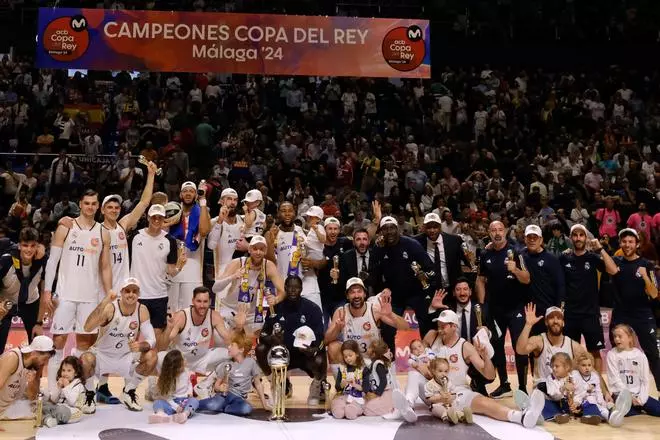 El Real Madrid - FC Barcelona de la final de la Copa del Rey, en fotos