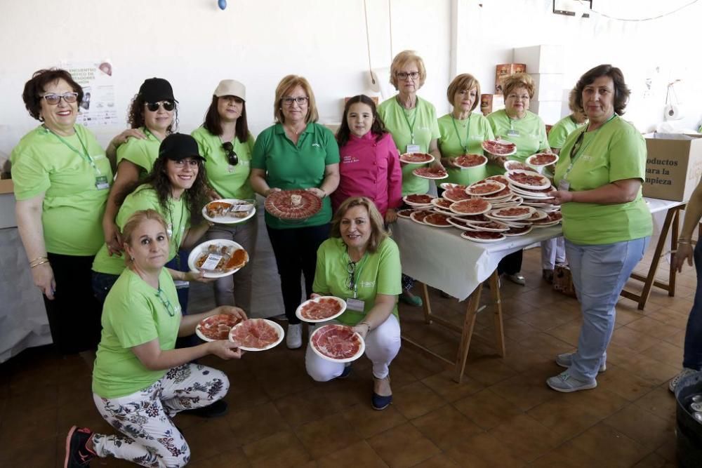 III Encuentro de Cortadores de Jamón de la AECC de Zarandona