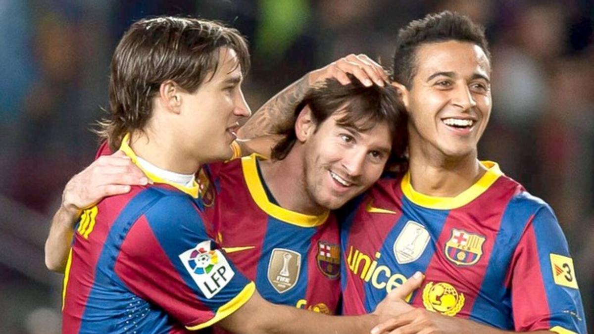 Leo Messi y Thiago Alcántara son dos de los objetivos de mercado del Barça