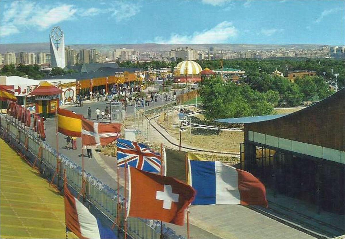 El Parque de Atracciones de Zaragoza, en 1983.