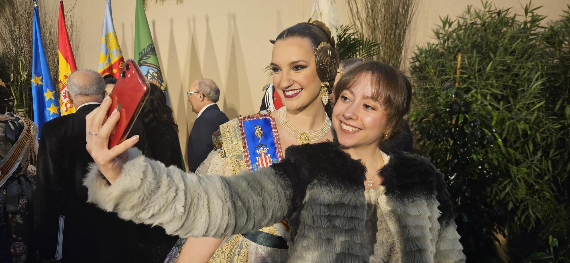 Selfi con Lucía Santarrufina