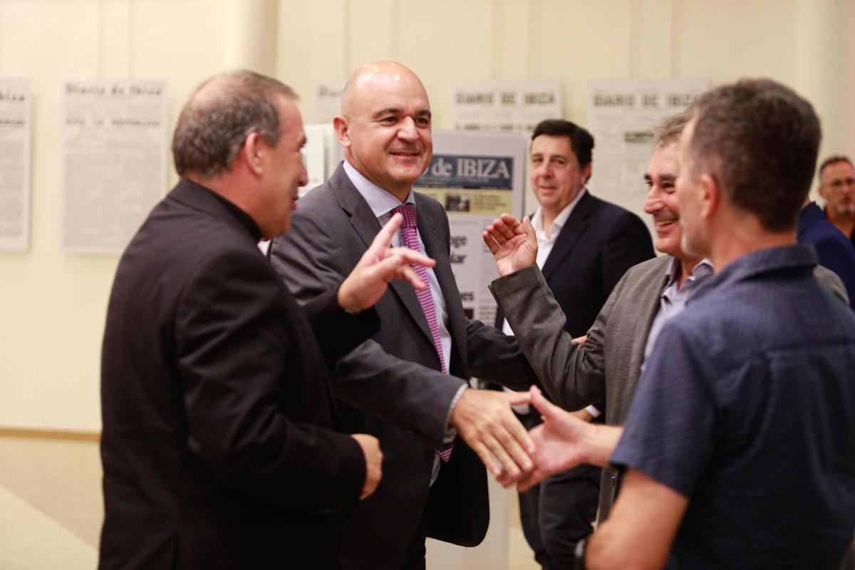 Vicent Ribas, Vicent Marí, Manuel Hernández y José Miguel Romero