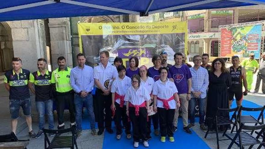 Carla Goyanes y María Vilas en la LEN Cup de Brive. // FDV