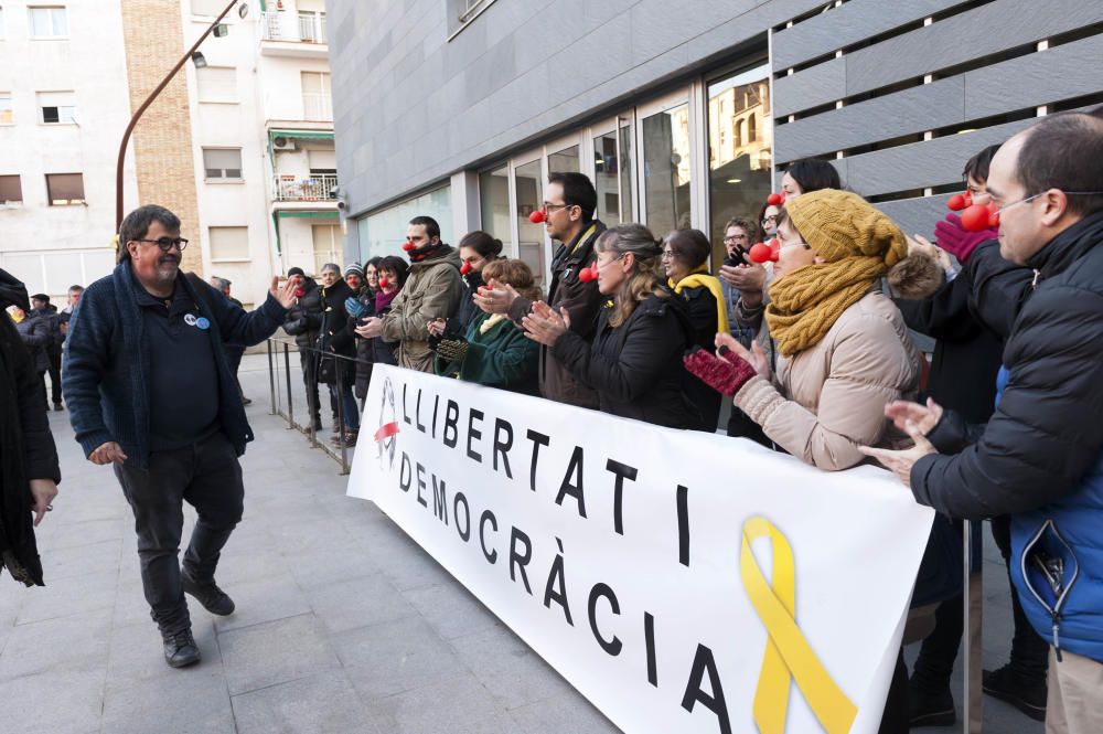 Jordi Pesarrodona compareix davant del jutge per l'1-O