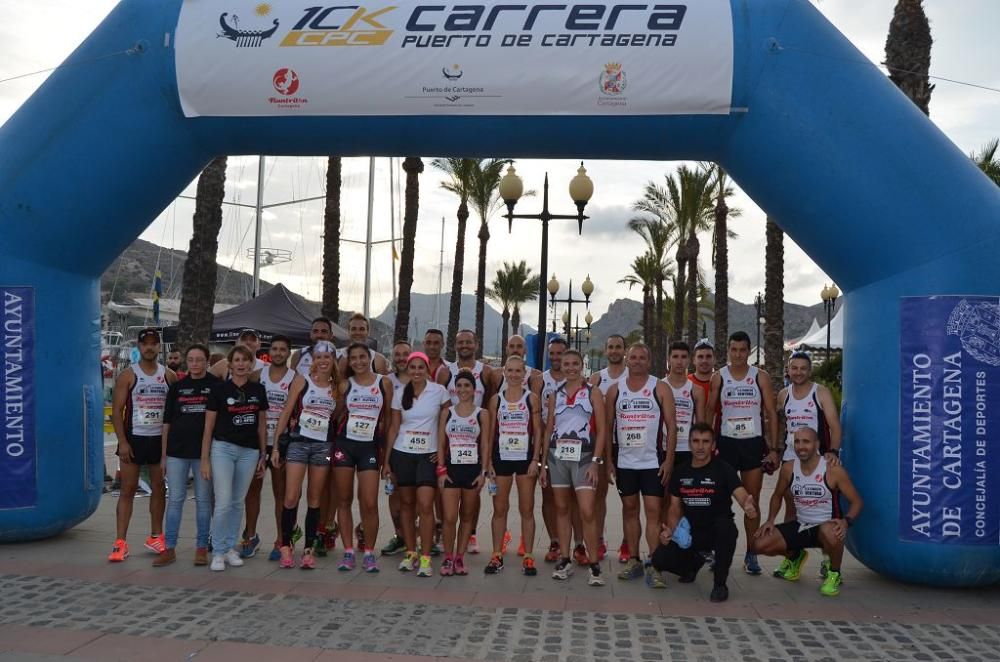 La Carrera Puerto de Cartagena encumbra a Franco y Del Solar