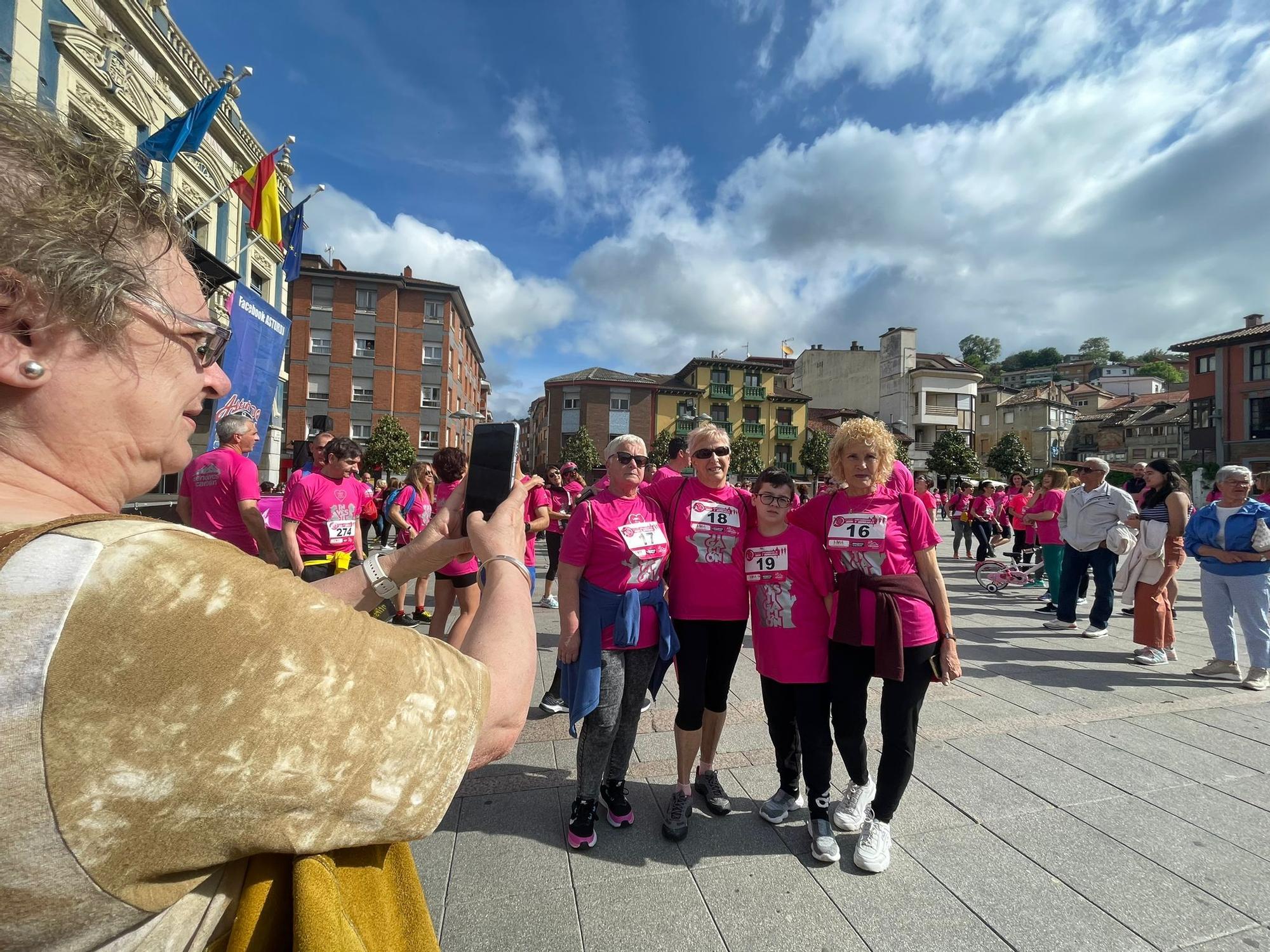 A la carrera en Laviana contra el cáncer