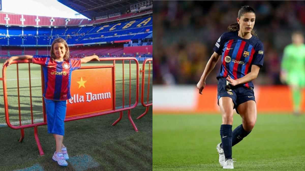 Jana, tras su debut en el Spotify Camp Nou: "He soñado desde pequeña con jugar en este estadio"