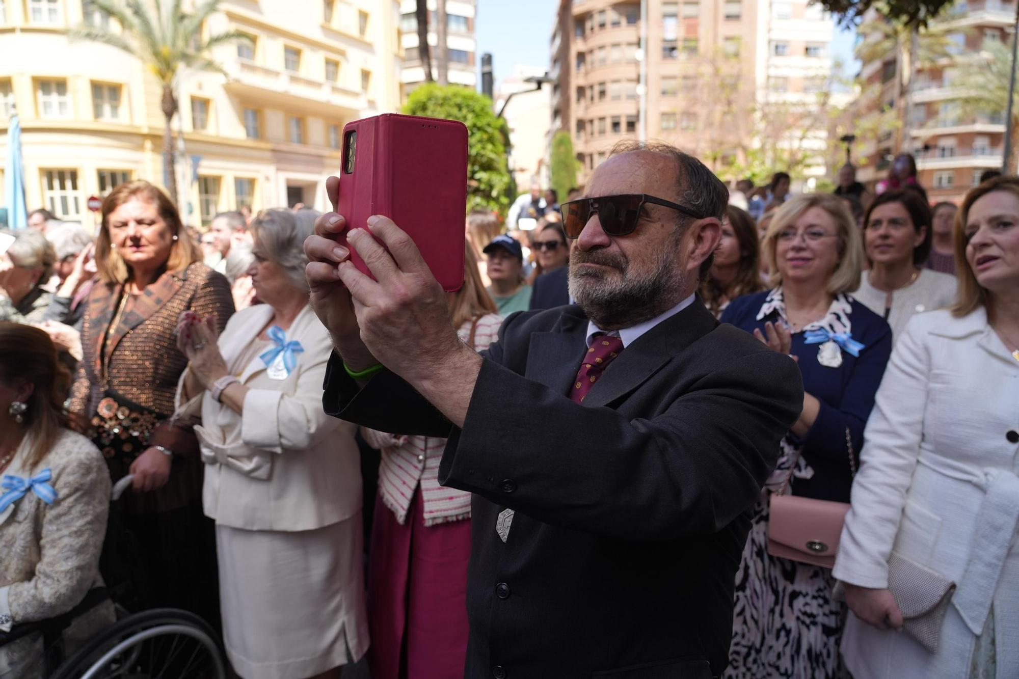 Galería de imágenes: La Virgen del Lledó sale de la basílica para ir a la ciudad